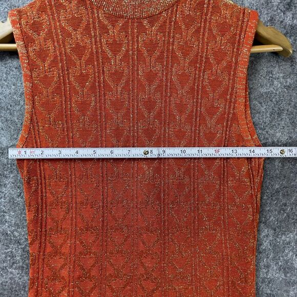 VTG Rona New York Knit Set Womens 10 Screen Worn Dress Skirt Suit Cardigan 60s - Picture 6 of 13